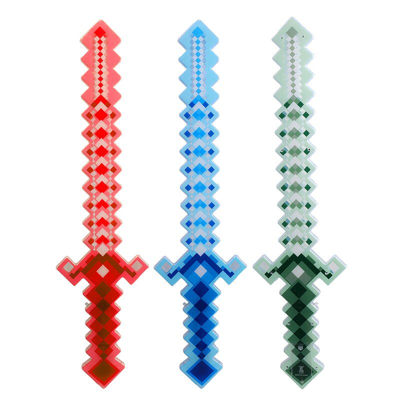 LED Sword Toy Manufacturer - VK Factory Wholesale Glow Pixel Light up Katana