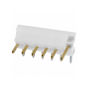 Wire Connector Header - Manufacturer - 641216-6 6P 2.54mm Right Angle Through Hole