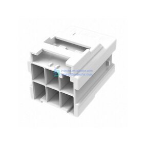 Connector Housing - Manufacturer - 1-1971774-3 6P 6.00mm Natural Free Hanging