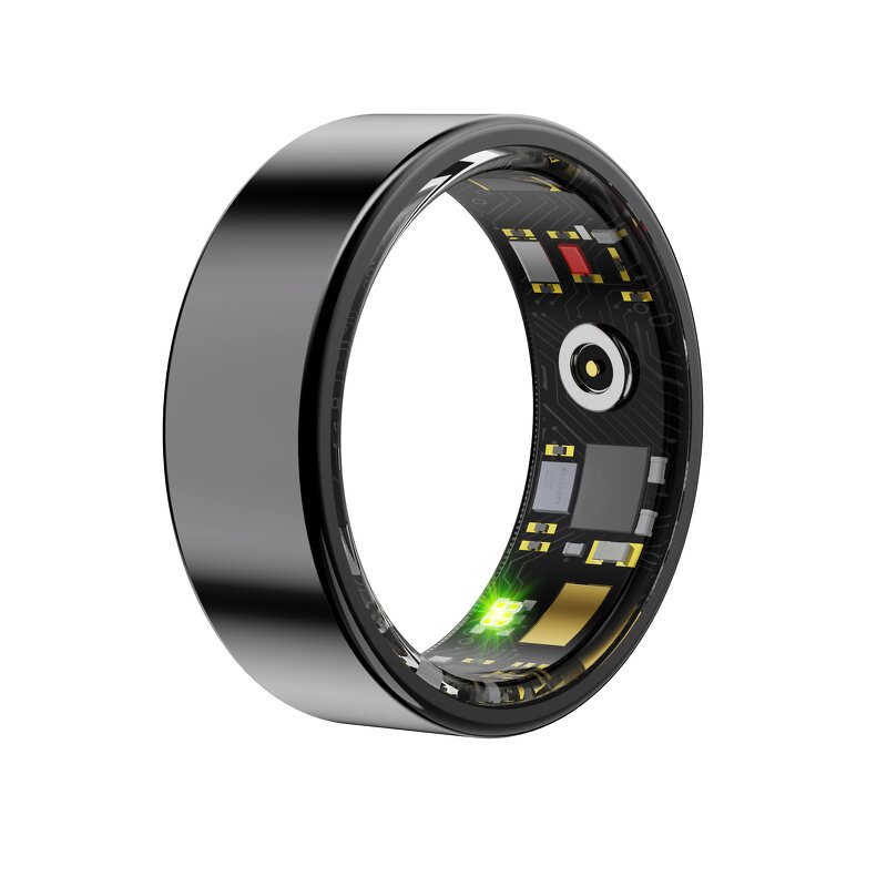 Smart Ring - Manufacturer - Elegant Female 5ATM Heart Rate Blood Oxygen Android Steel