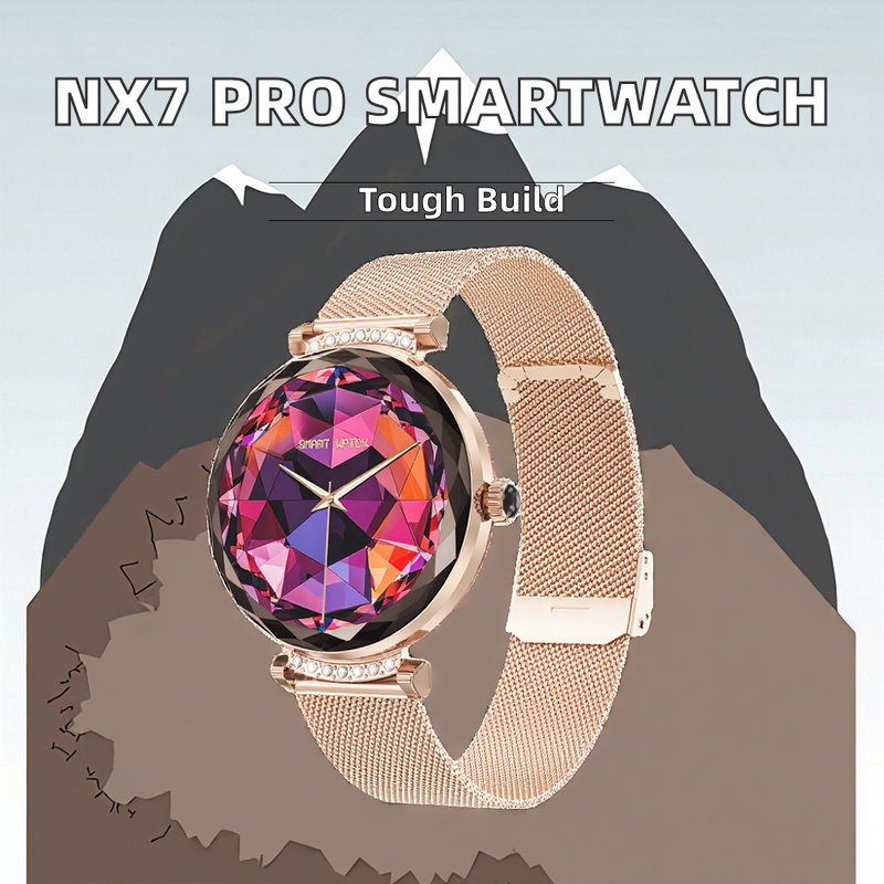 Smart Fitness Tracker - Manufacturer - 2025 NX7 Pro AMOLED Women BT Call Blood Oxygen