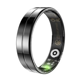 Smart Ring - Manufacturer - 5ATM Waterproof Fitness Blood Oxygen Heart Rate Android Steel