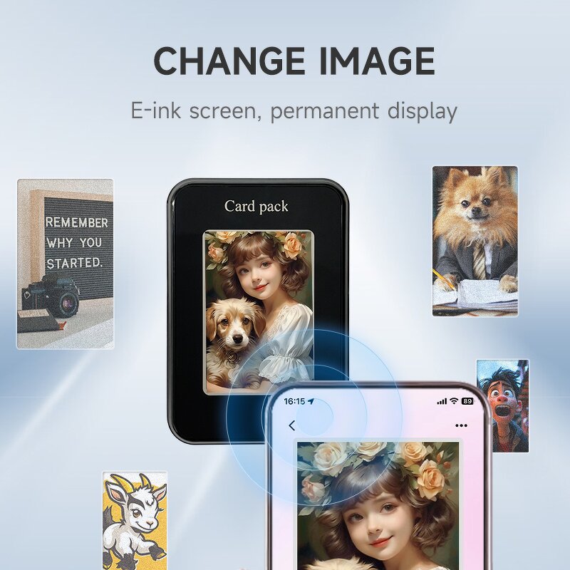 NFC Phone Case - Manufacturer - Four-Color DIY E Ink Shockproof Customizable 13 Pro