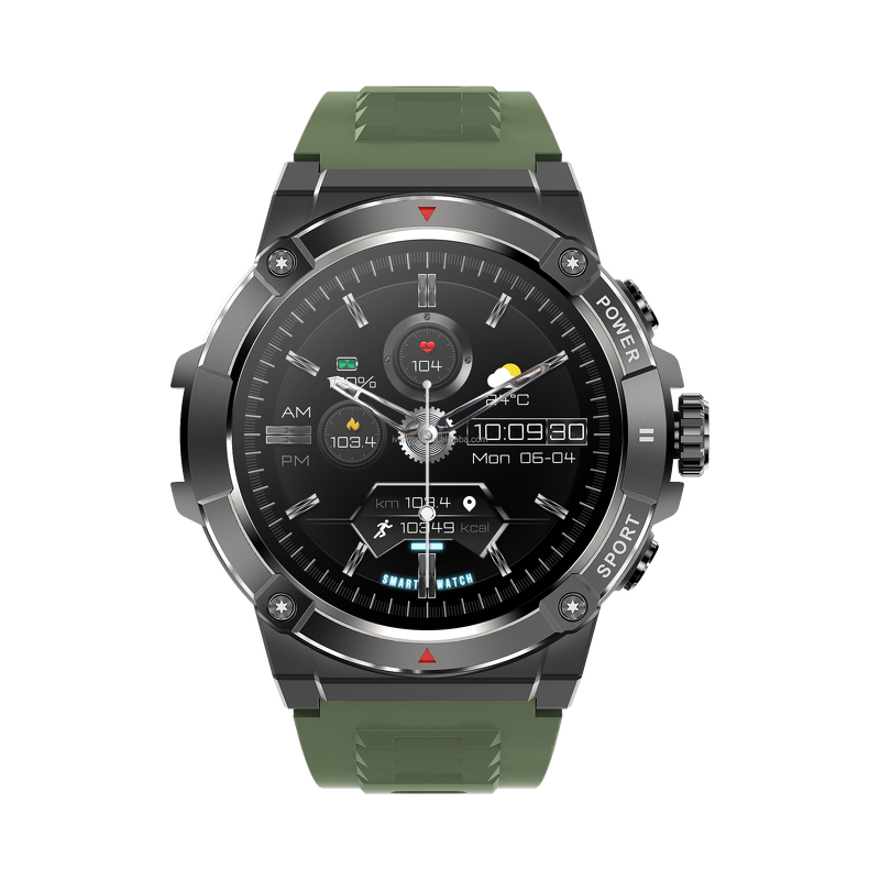 Smart Watch - Manufacturer - 2026 WiFi GPS Android IP68 Big Screen Compass Silicone