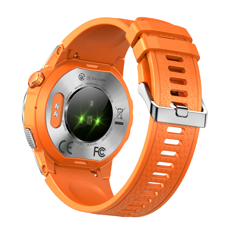 Outdoor Smart Watch - Manufacturer - 1.508 AMOLED 466*466 BT Call 400mAh Heart Rate