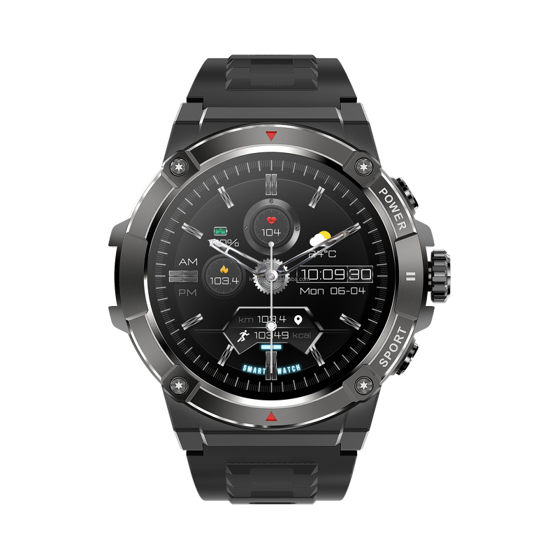 Smart Watch - Manufacturer - 2026 WiFi GPS Android IP68 Big Screen Compass Silicone