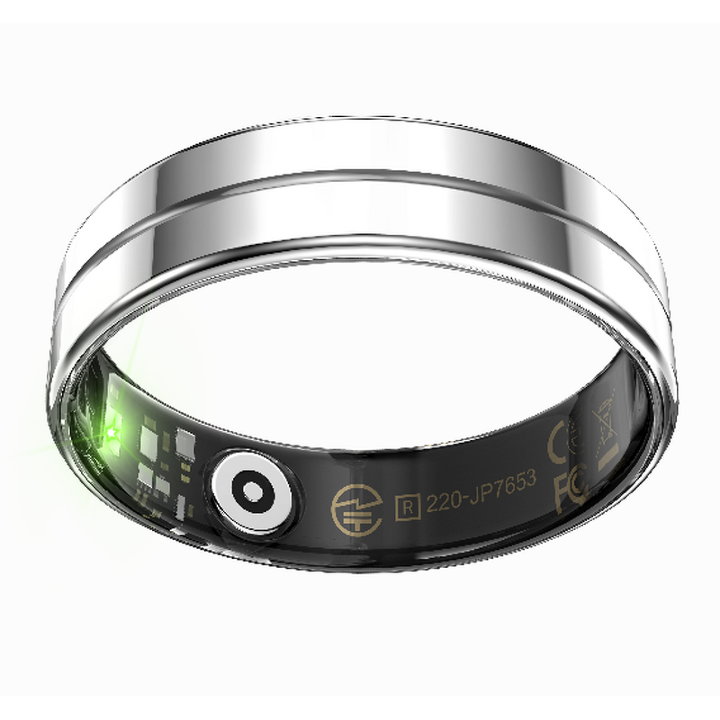 Smart Ring - Manufacturer - 5ATM Waterproof Fitness Blood Oxygen Heart Rate Android Steel