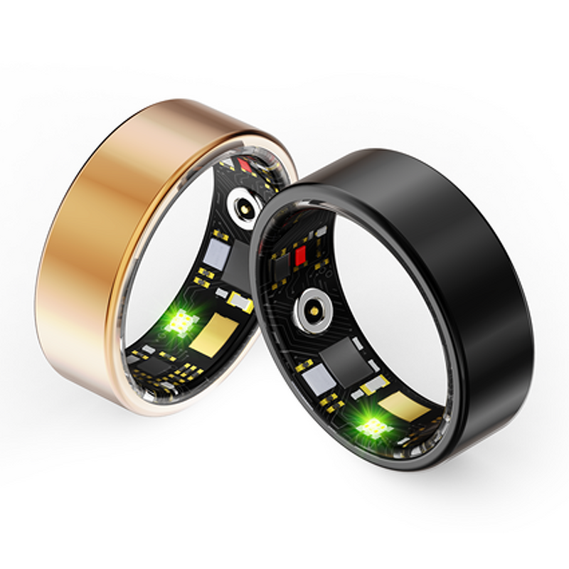 Smart Ring - Manufacturer - Men Women Health Heart Rate Blood Oxygen Sleep WiFi Waterproof