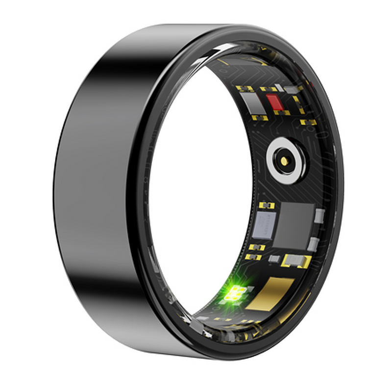 Smart Ring - Manufacturer - App-Controlled Steel Heart Rate Blood Oxygen Pressure