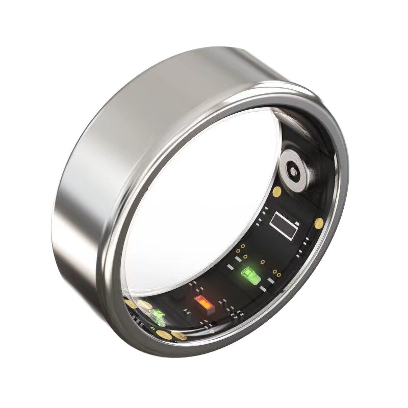 Smart Ring - Manufacturer - 5ATM Waterproof Steel Temperature Blood Oxygen Sleep App
