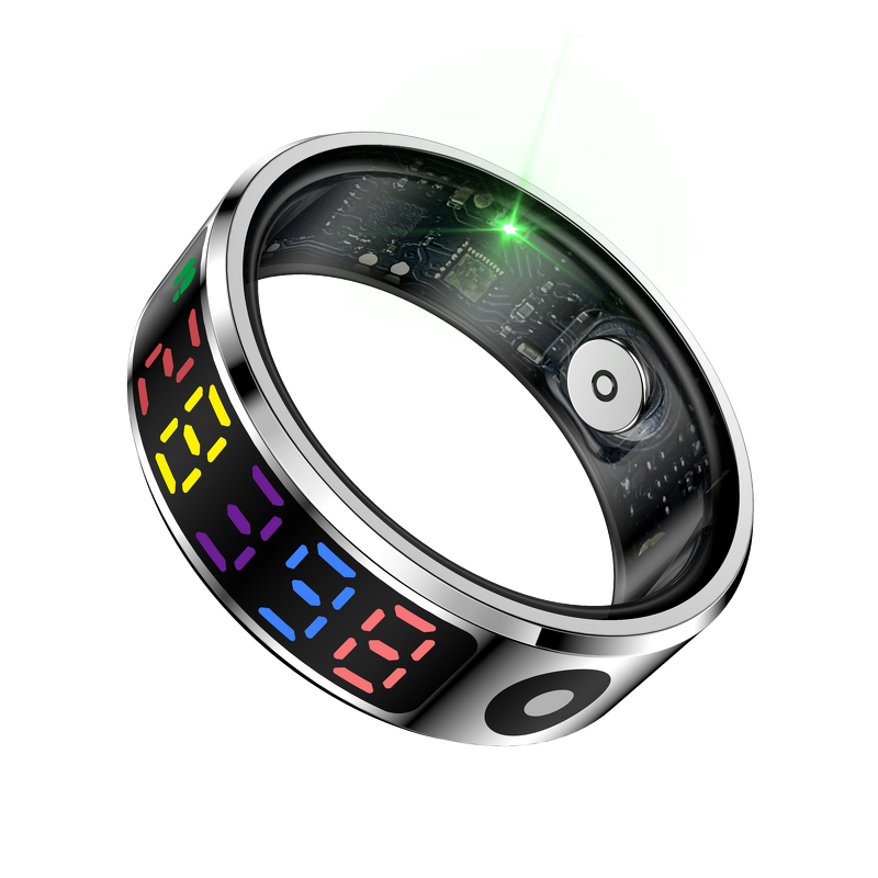 Smart Ring - Manufacturer - Health Touch Display Pedometer Heart Rate Sleep Monitoring