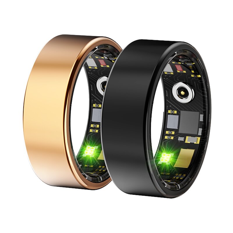 Smart Ring - Manufacturer - Intelligent Android Heart Rate Blood Oxygen Sleep Steel