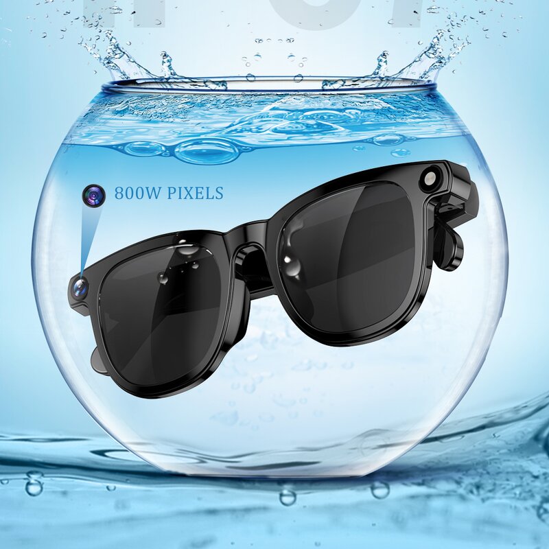 Smart Sunglasses - Manufacturer - BT5.4 Camera Live Recording 100+ Languages Sun Protection