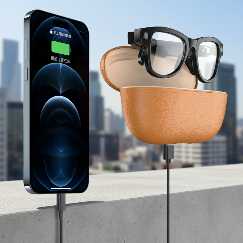 AI Smart Glasses - Manufacturer - New Generation 8MP Lens 32GB Storage AI Translation