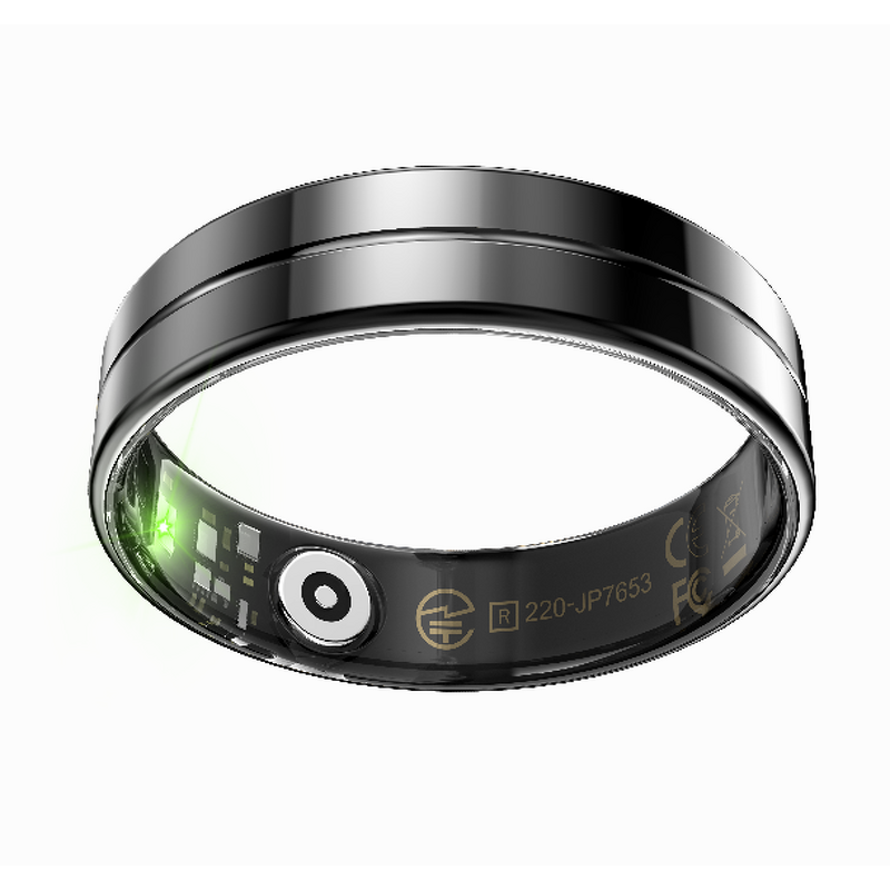 Smart Ring - Manufacturer - 5ATM Waterproof Fitness Blood Oxygen Heart Rate Android Steel
