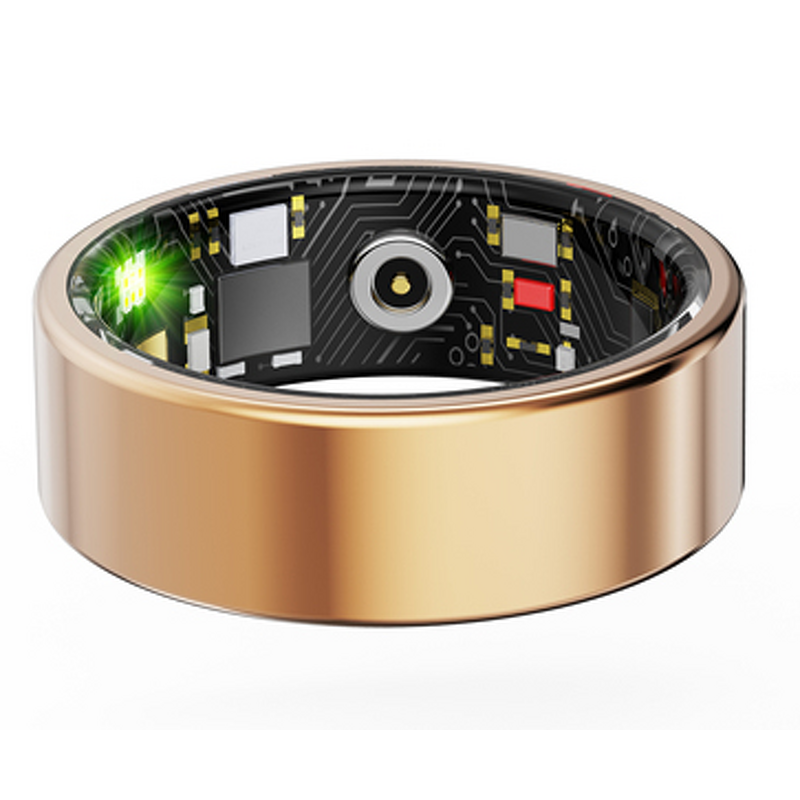 Smart Ring - Manufacturer - App-Controlled Steel Heart Rate Blood Oxygen Pressure