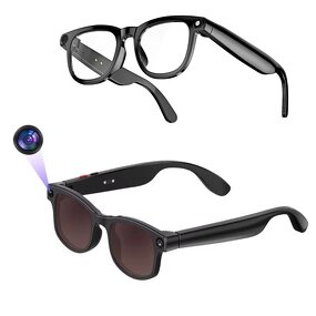 Camera Smart Glasses - Manufacturer - 8MP ChatGPT 32GB Storage Video Recording Audio