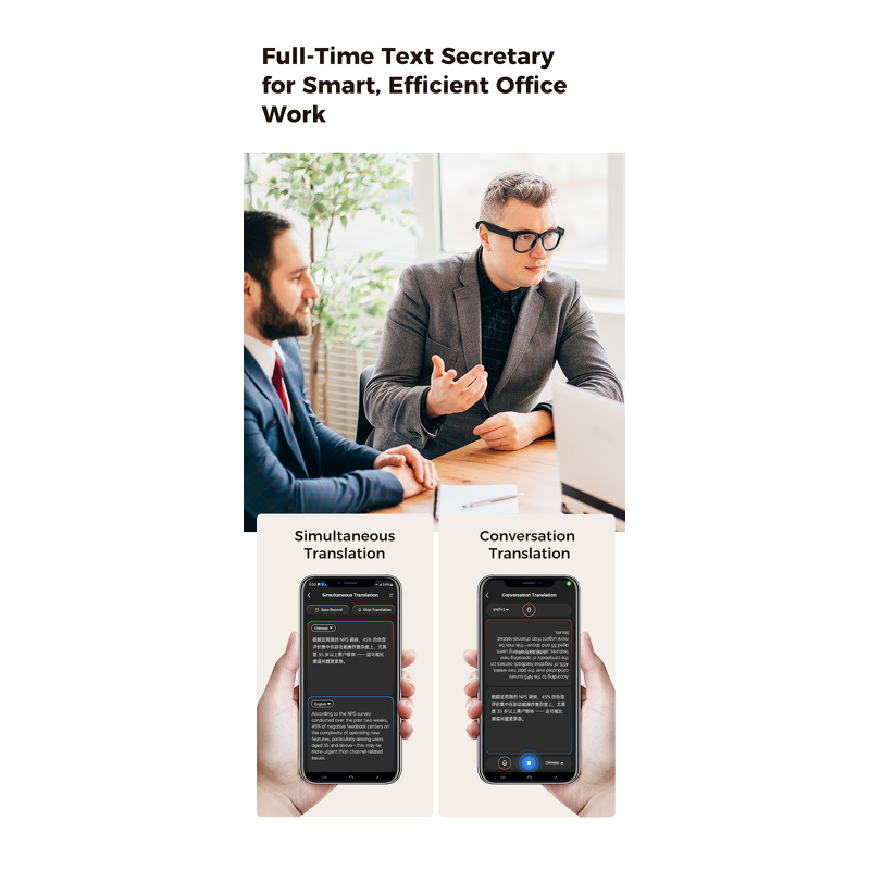 AI Smart Glasses - Manufacturer - 2025 ChatGPT 1080P IP67 Magnetic Charging Music Call