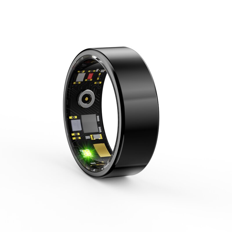 Smart Ring - Manufacturer - Waterproof Android Health Fitness Sleep Heart Rate Steel