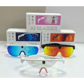 AI Smart Glasses - Manufacturer - Hot Sale 8MP Camera Sunglasses Wi-Fi Audio Record