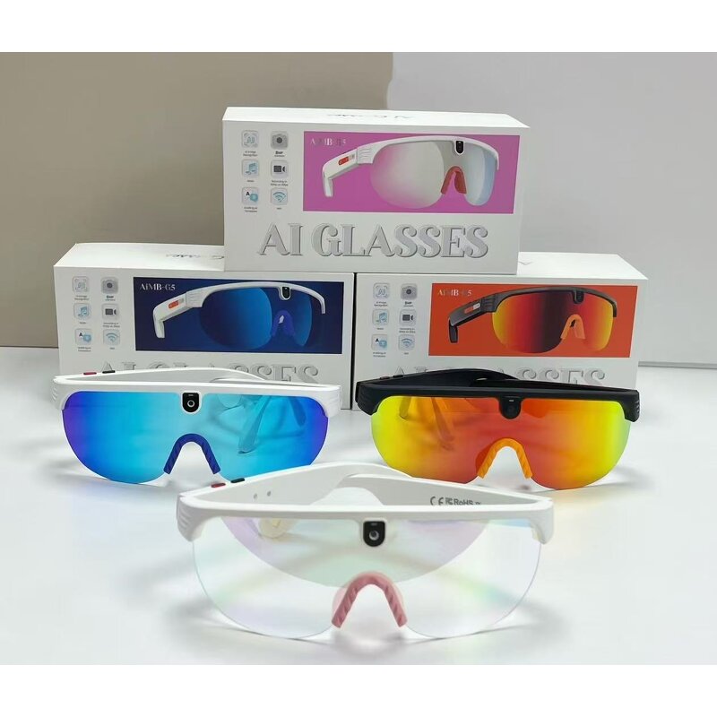 AI Smart Glasses - Manufacturer - Hot Sale 8MP Camera Sunglasses Wi-Fi Audio Record