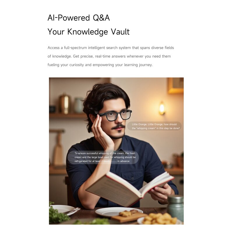 Smart Glasses - Manufacturer - Bluetooth Camera 1080p AI Translation Audio High-tech