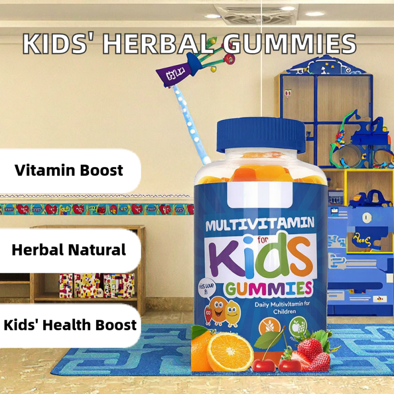 Organic Kids Vitamin Gummies Factory - Natural Herb Vegan Multivitamin