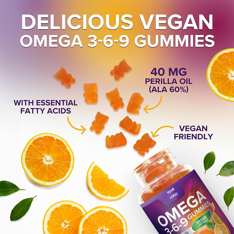 Skin Health Gummies Supplier - Bulk Private Label Omega 3 DHA Supplement