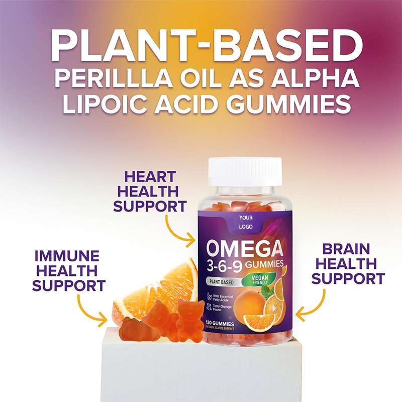 Skin Health Gummies Supplier - Bulk Private Label Omega 3 DHA Supplement