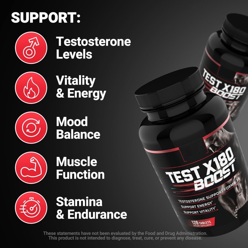 Men's Test Booster Tablets Factory - OEM Vitamin Supplement for Energy