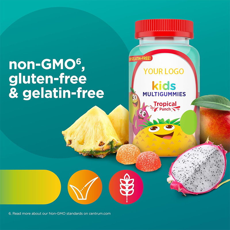 Children's Multivitamin Gummies Manufacturer - Private Label Vitamin B C D & Zinc