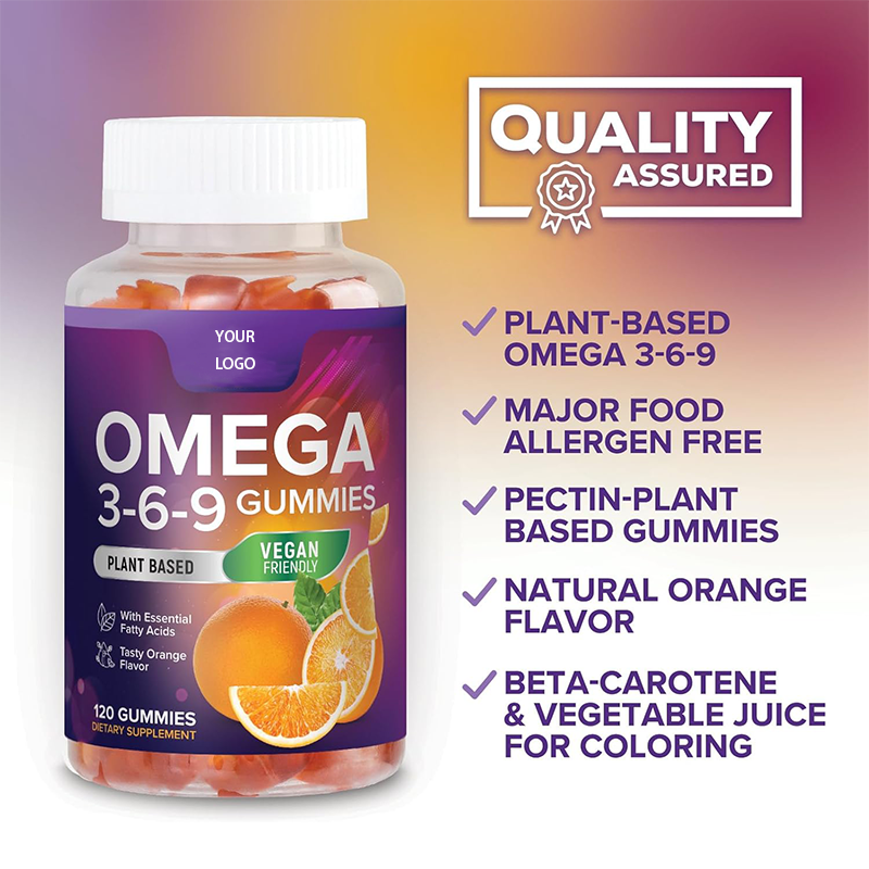 Skin Health Gummies Supplier - Bulk Private Label Omega 3 DHA Supplement