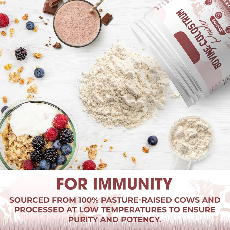 Bovine Colostrum Powder Manufacturer - Bulk Nature's Superfood Supplement