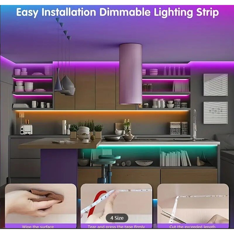 LED Strip Light - Manufacturer - 2835 48 Key Smart Control Indoor Outdoor Portable