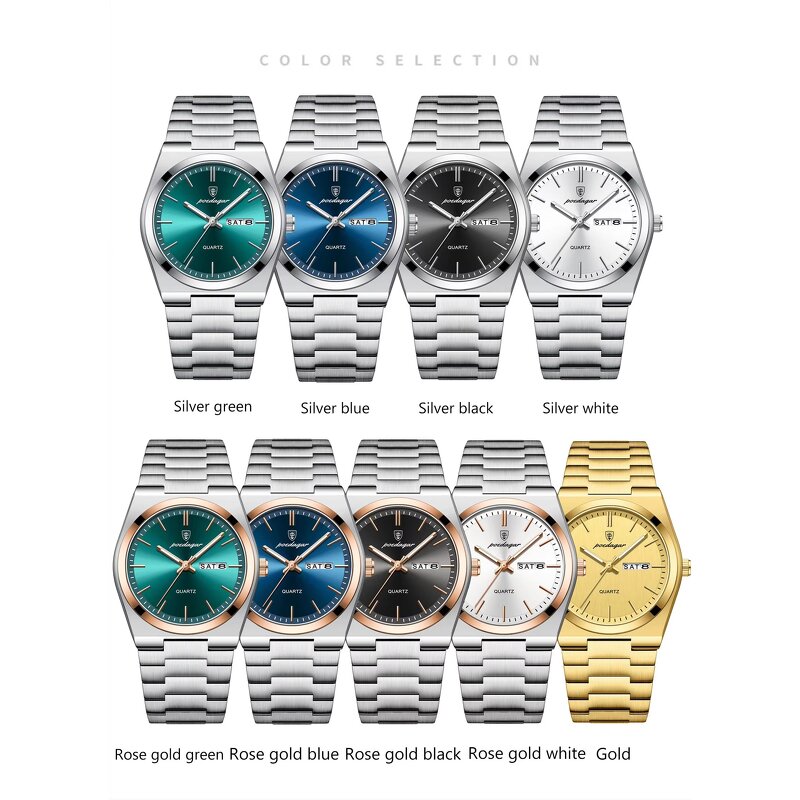 Quartz Watch - Manufacturer - 930 Men Luxury Waterproof Luminous Stainless Steel Business