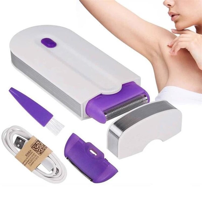 Electric Shaver - Manufacturer - Painless Lady Bikini Trimmer Underarm Face Body Hair Remover