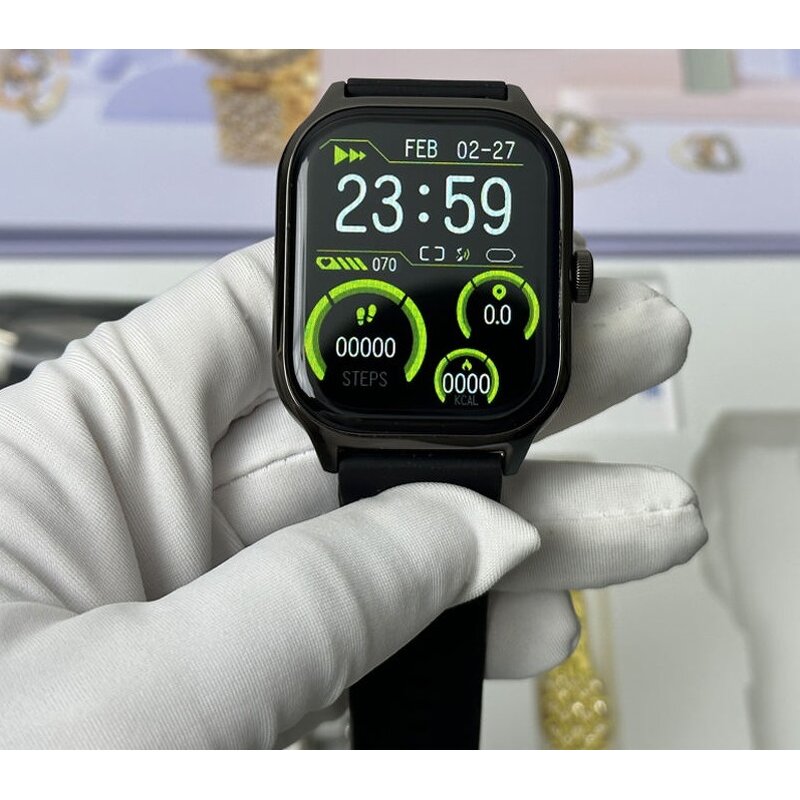 Smart Watch Set - Manufacturer - D15 GS Plus Diamond IP67 Call Email Men Women Gift Pack