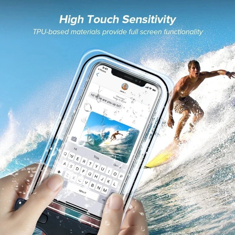 Waterproof Phone Pouch - Manufacturer - Luxury ABS Sports Beach Pool Diving iPhone Dry