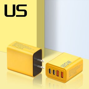 USB C Charger - Manufacturer - 120W PD 4-Port Quick Charging UK Socket OTP Car Desktop