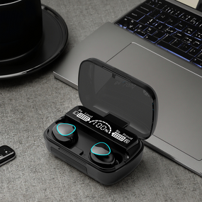 Wireless Earbuds - Manufacturer - M10 In-Ear Sports Noise Cancelling LED Power Bank