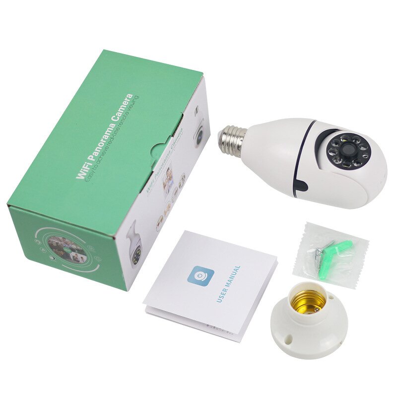 Light Bulb Camera - Manufacturer - Mini IP E27 5G/2.4G Night Vision Hidden Cloud WiFi