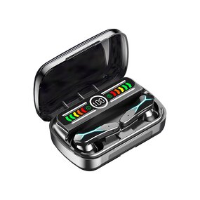 TWS Earbuds - Manufacturer - M12 Open-Ear LED Battery Noise Cancelling Waterproof Gaming