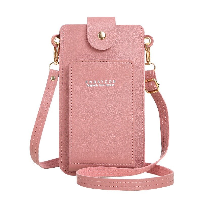 Women's Crossbody Bag - Manufacturer - Luxury PU Touch Screen Wallet iPhone Shoulder