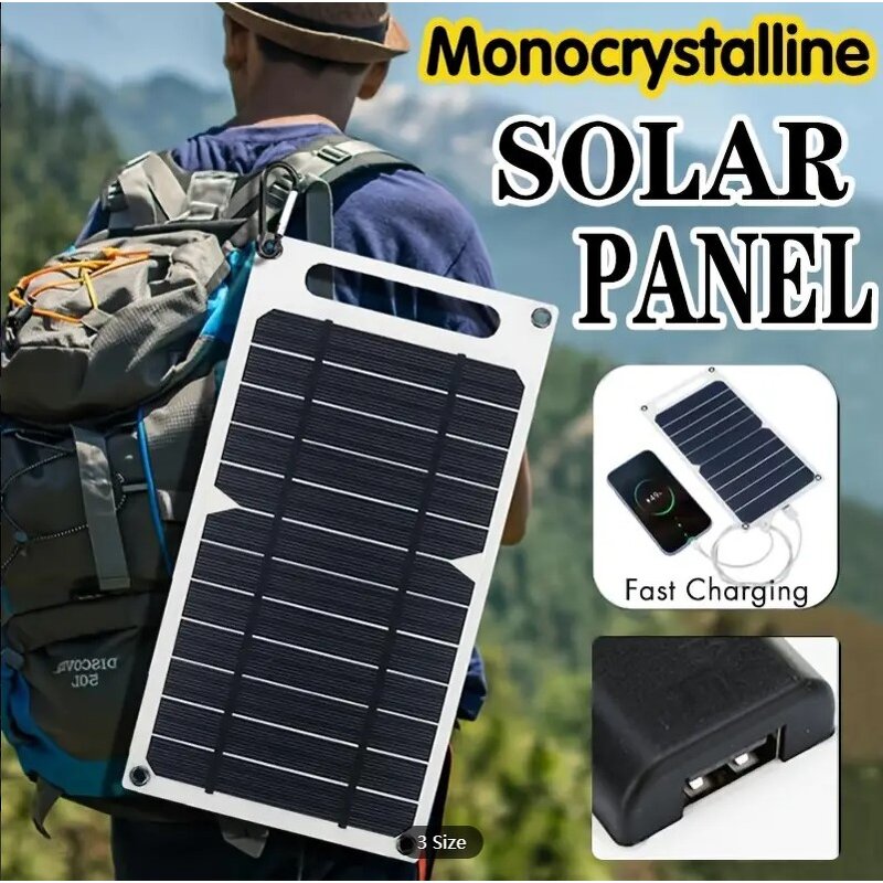 Solar Power Bank - Manufacturer - Outdoor Camping Solar Panel Phone Portable Power Station