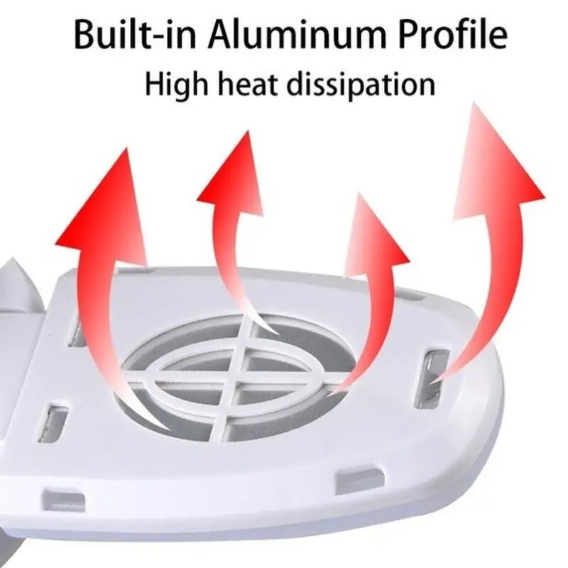 LED Fan Bulb - Manufacturer - E27 28W Foldable Ceiling Fan Timing AC85-265V Outdoor