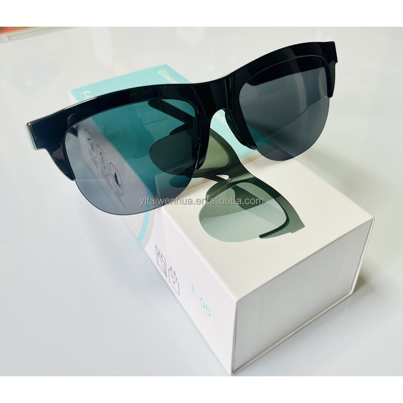 Smart Sunglasses - Manufacturer - F06 Sports HIFI Wireless Earphones PC Frame Driving Call