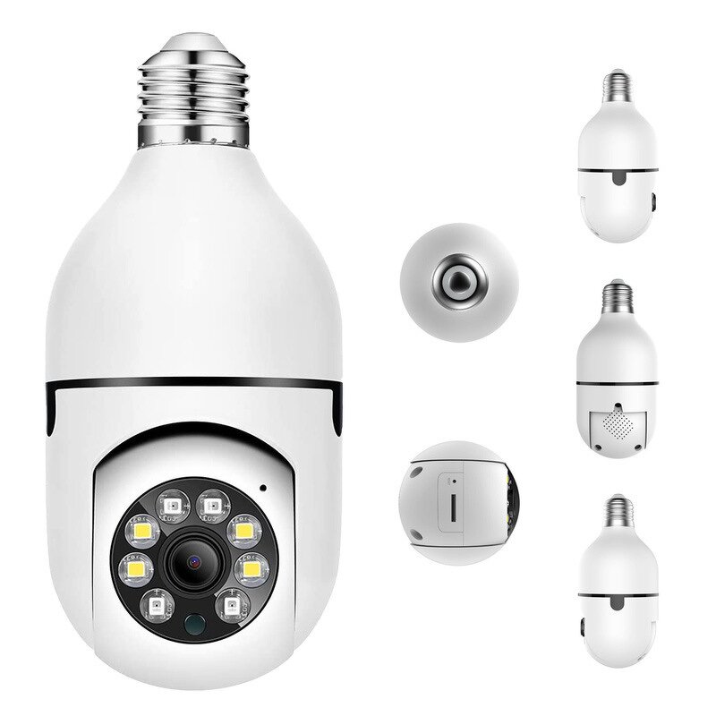 Light Bulb Camera - Manufacturer - Mini IP E27 5G/2.4G Night Vision Hidden Cloud WiFi