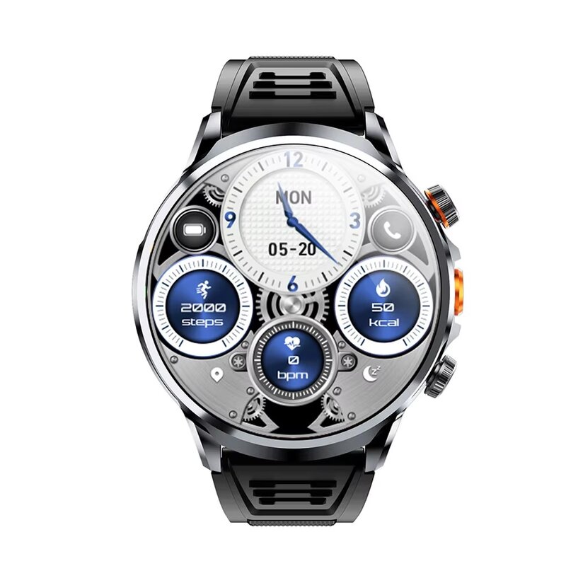 4G LTE Smart Watch - Manufacturer - H18 3+32GB WIFI GPS Camera Tiktok YouTube Android IOS