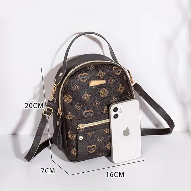 PU Backpack - Manufacturer - New Fashion Ladies School Student iPhone Samsung Phone