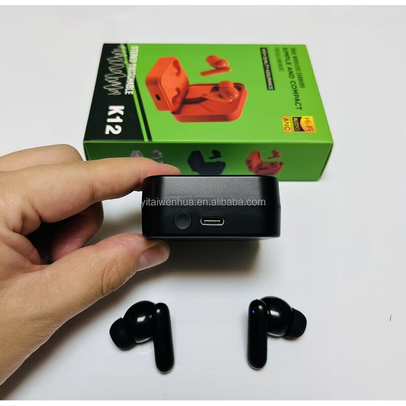 TWS Earphones - Manufacturer - K12 Waterproof Noise Cancelling In-Ear Gaming Headphones
